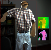 2D area from 3D distance
