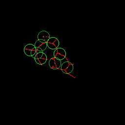 midline and covering circles
