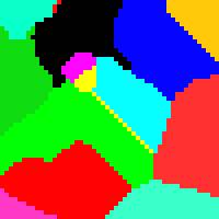 long tail between two regions