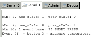 console trace after Button 3 press