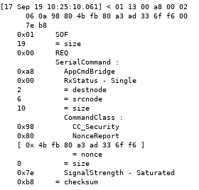 zpiffer output of S0 nonce exchange